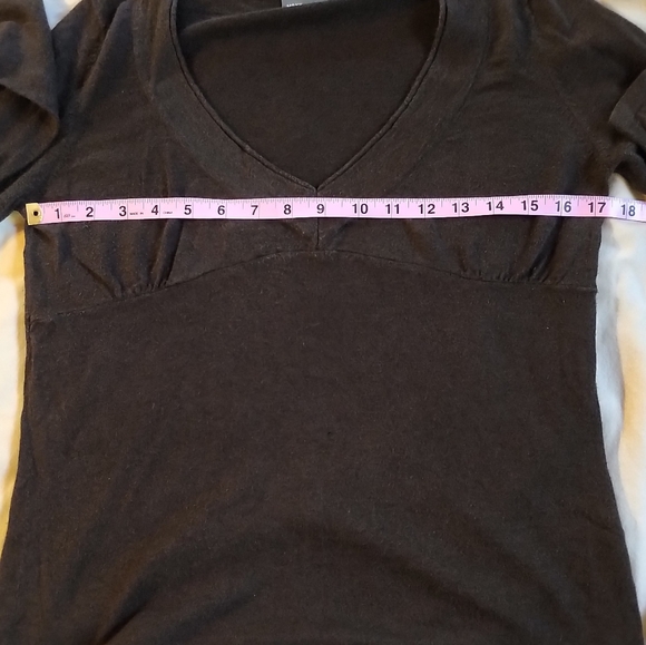 Linen/Cotton Mexx V-neck Long Sleeve - Picture 3 of 9